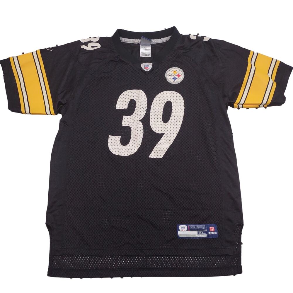 Vintage Willie Parker Steelers Jersey #39, Size Youth XL